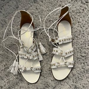 Aquazzura Tulum flat sandals